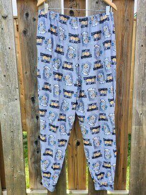 GARFIELD I Don't Do Mornings Pajamas Women's Size Large